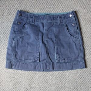 French Connection Size 4 blue Cotton skirt